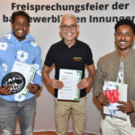 Die beiden Jahrgangsbesten Auszubildenden 2026 der Firma Höhler