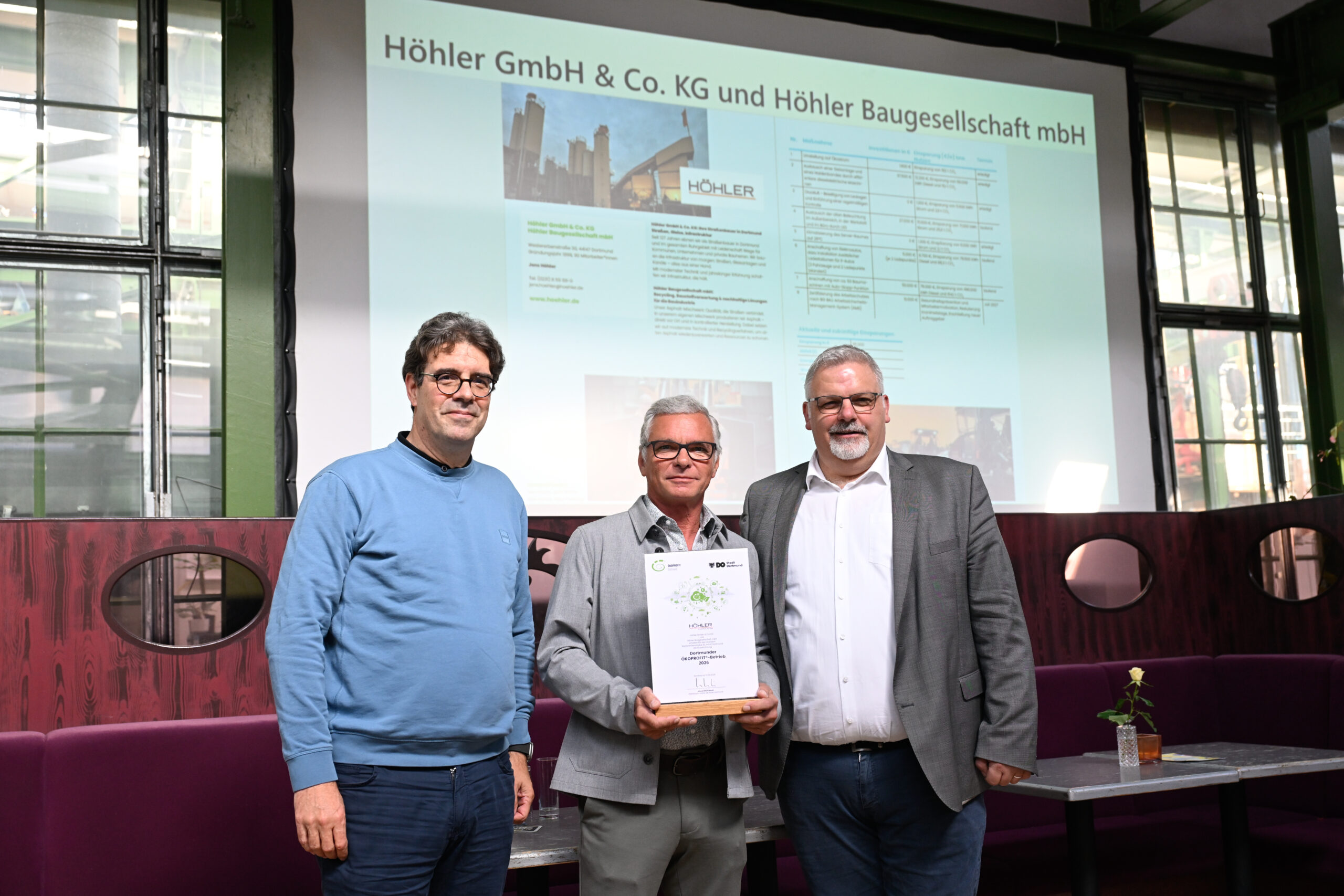 Oekoprofit Preisverleihung 2026 – Höhler